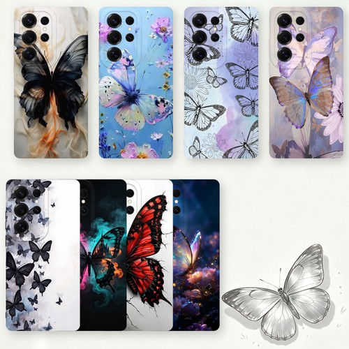 Delicate butterfly case soft - case,